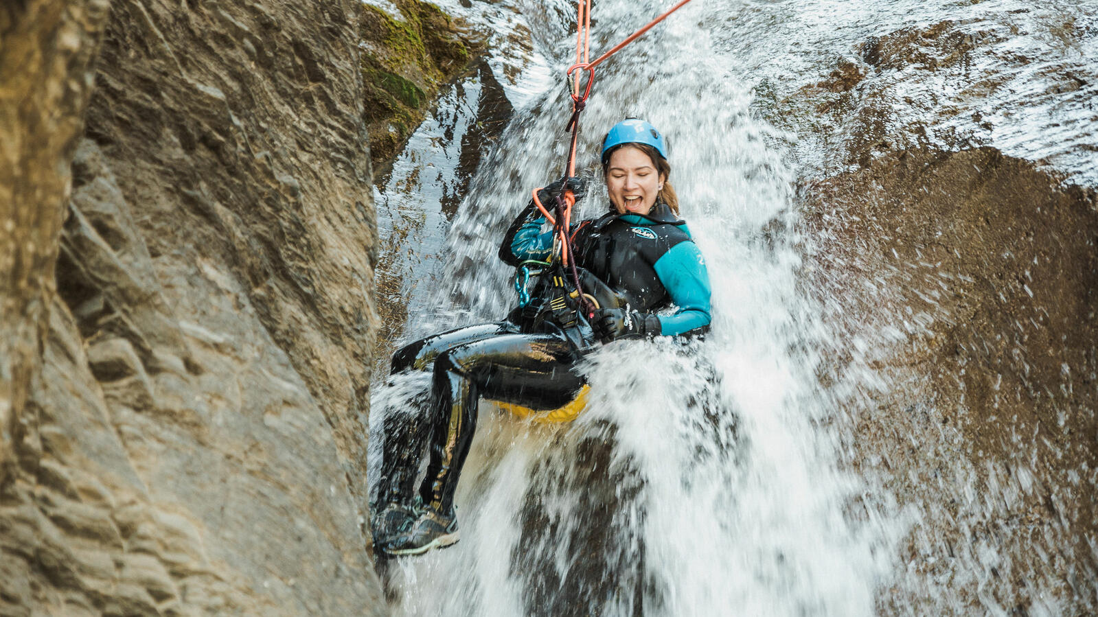 Western Canyoning Adventures Wasserfall